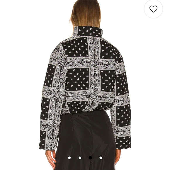 Superdown Gianina Puffer Jacket in Black - Picture 4 of 6